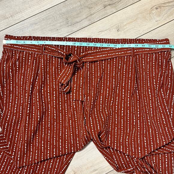 Torrid Pull On Taper Stretch Crepe Pants Burnt Orange Size 4X - Picture 6 of 11